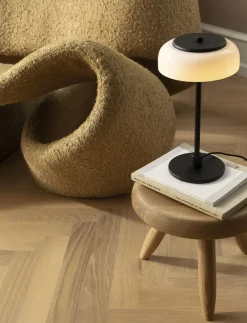 Blossi Table Small, black / opal-Nuura Outlet