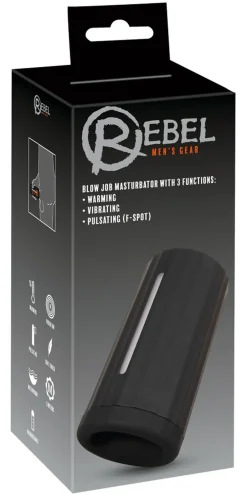 Rebel Seksuel Wellness>Blow Job Masturbator with 3 functions