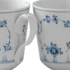 Royal Copenhagen Kopper & Krus>Blue Fluted Plain Cup 37cl 2PK