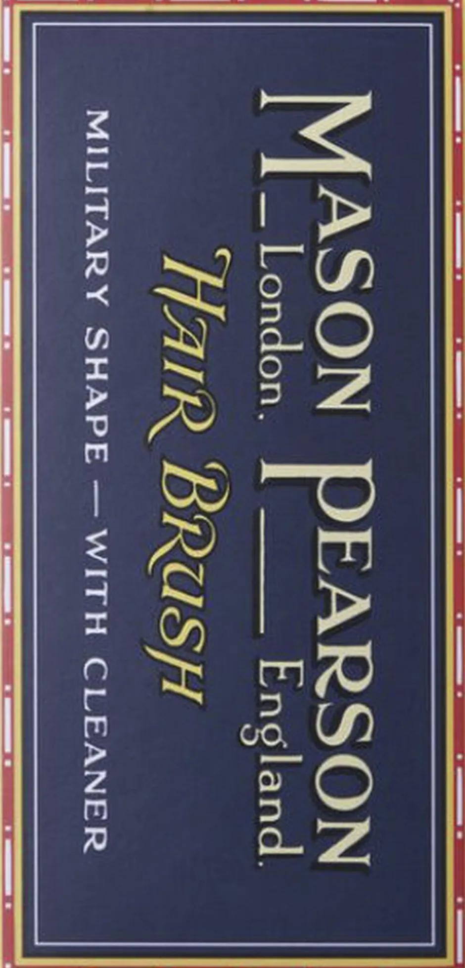 Mason Pearson Hårbørster & Kamme>B2M - Small Extra Military Dark Ruby