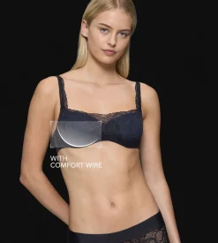 Online Body Make-Up Illusion Lace Balconet Dame Bh'Er