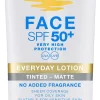 Outlet SPF 50+ EVERYDAY MATTE TINTED FACE LOTION 75mL Solpleje