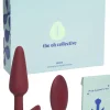 Boo Vibrerene Buttplug med Fjernbetjening - Mørk Violet-The Oh Collective Clearance
