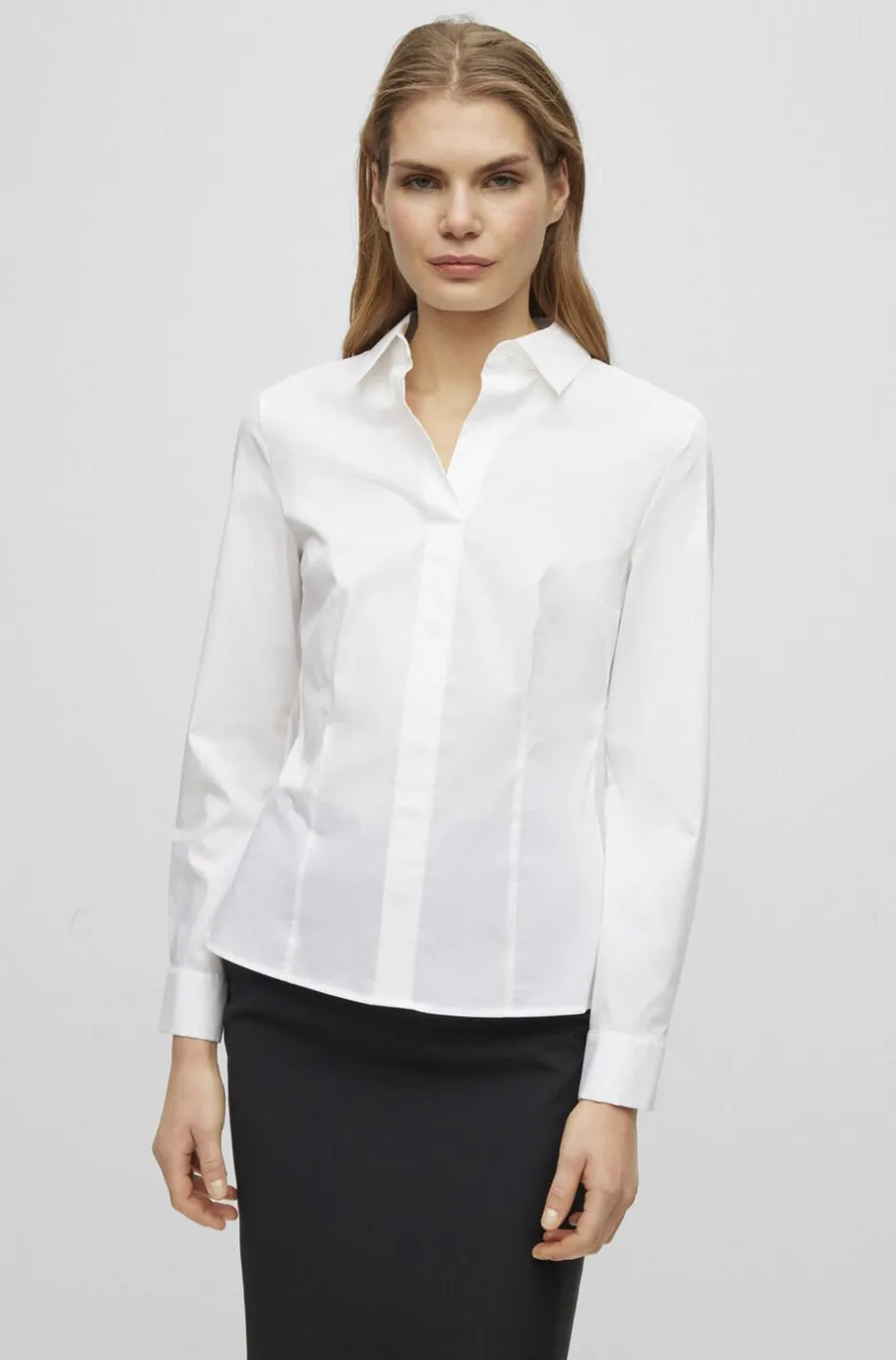 Online Women Business Clothing Blous Dame Bluser & Skjorter