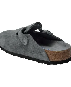 Dame Birkenstock Sandaler>Boston Suede Leather
