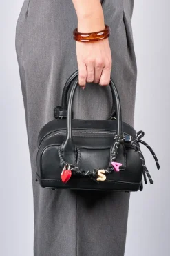 Clearance Bowling Bag w. Charms Dame Håndtasker