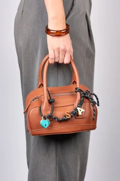 Clearance Bowling Bag w. Charms Dame Håndtasker