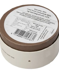 Box, Mandeldragé m/ hvid chokolade & lakridsgranulat ca. 185-Magasin Chokolade Online