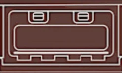 Studio About Opbevaring>BOX, MEDIUM, BORDEAUX