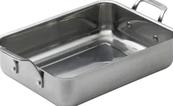 Morsø Bageartikler|Julebag>Bradepande 79NORD 34,5 x 20 x 9 cm Rustfrit stål