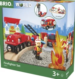 Togsæt m/brandmandstema-Brio Best