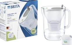 BRITA Karafler & Kander>STYLE LED4W MXPRO JUG GREY