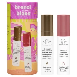 Bronzi and the bloos™ - Æske med ansigtpleje: bronzer-serum og rosa se-DRUNK ELEPHANT Sale