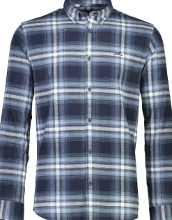 Lindbergh Skjorter>Brushed checked shirt L/S