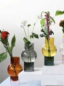 BUBBLE TUBE, LARGE, AMBER/ROSE, 90270A-Studio About