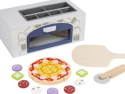 Børn Baby Buddy Legemad & Køkkener>BUDDY JR PIZZAOVN I TRÆ