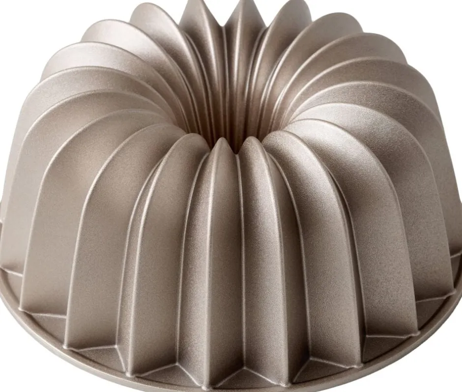 Bundt-kageform Slice 24 x 10 cm Rose gold-Blomsterberg Sale