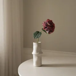 Discount Burgundy Hydrangea Flower Kunstige Blomster & Træer