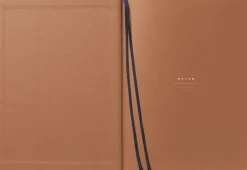 Notem Kontorartikler>Business Notesbog med dagsplan og mødereferat, lys grå