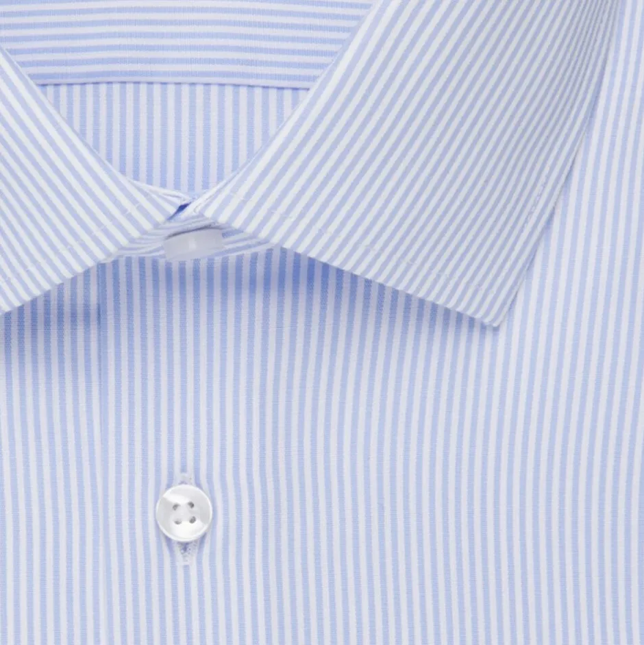 Seidensticker Skjorter>Business Shirt Slim Long sleeve Kent-Collar Stripes