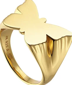 Hot Butterfly Signet ring Dame Smykker|Smykker