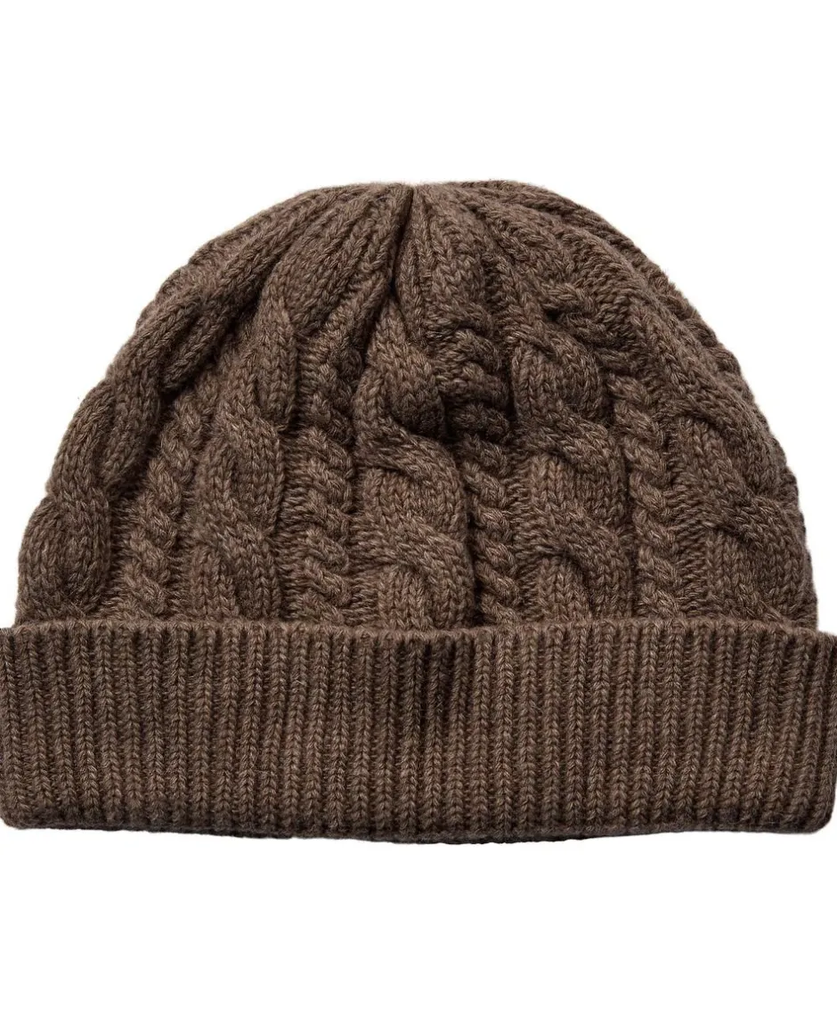 Dame Magasin du Nord Collection Cashmere|Hatte & Huer>Cable Knit Beanie