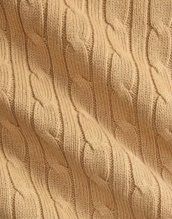 Børn Polo Ralph Lauren Børneværelse>Cable-Knit Cotton Baby Blanket