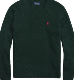 Cable-Knit Wool-Cashmere Sweater Strik