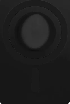 Dame HoldIt Punge & Kortholdere>Card Holder Silicone, Magsafe Compatible Black