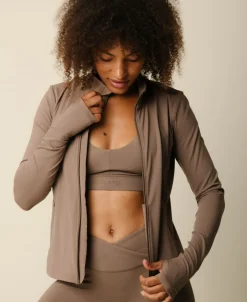 Cartel x Align by Blume contour zip jacket - Hazel-Cartel Copenhagen Hot