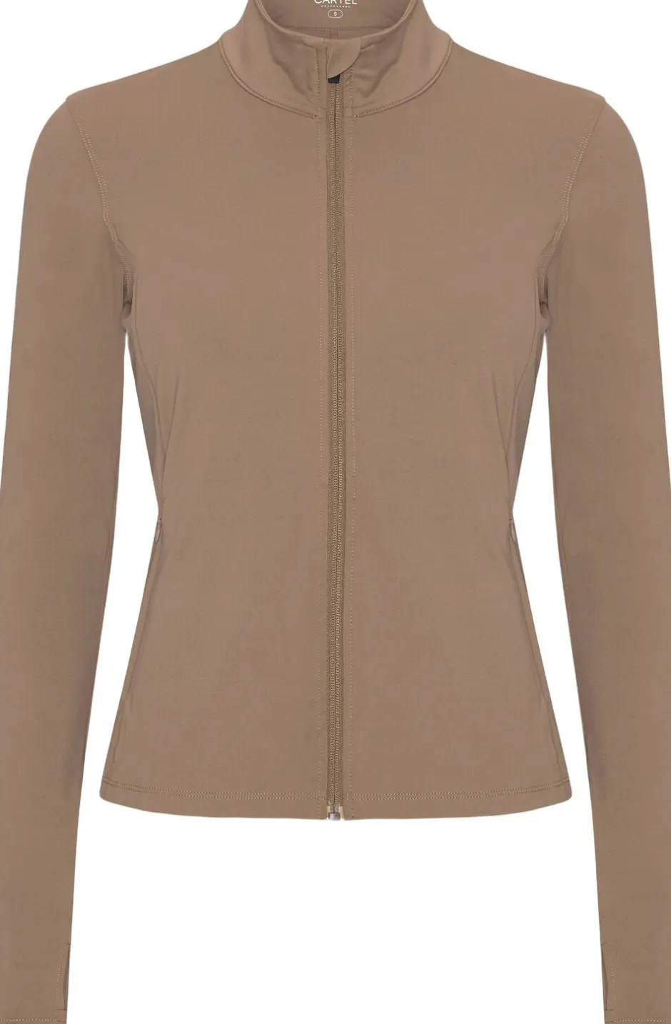 Cartel x Align by Blume contour zip jacket - Hazel-Cartel Copenhagen Hot