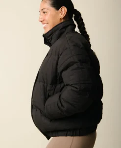 Best Cartel x Align by Blume puffer bomber jacket - Nero Dame Jakker & Frakker