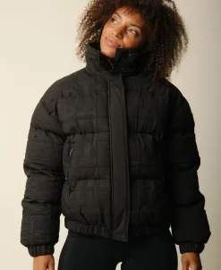 Best Cartel x Align by Blume puffer bomber jacket - Nero Dame Jakker & Frakker