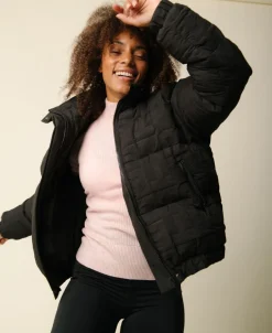 Best Cartel x Align by Blume puffer bomber jacket - Nero Dame Jakker & Frakker