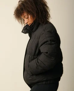 Best Cartel x Align by Blume puffer bomber jacket - Nero Dame Jakker & Frakker