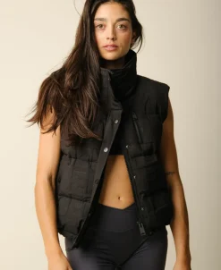 Cartel x Align by Blume puffer vest - Nero-Cartel Copenhagen Best