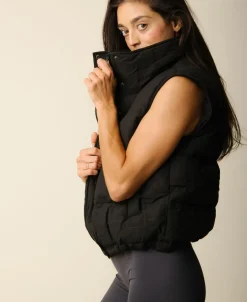 Cartel x Align by Blume puffer vest - Nero-Cartel Copenhagen Best