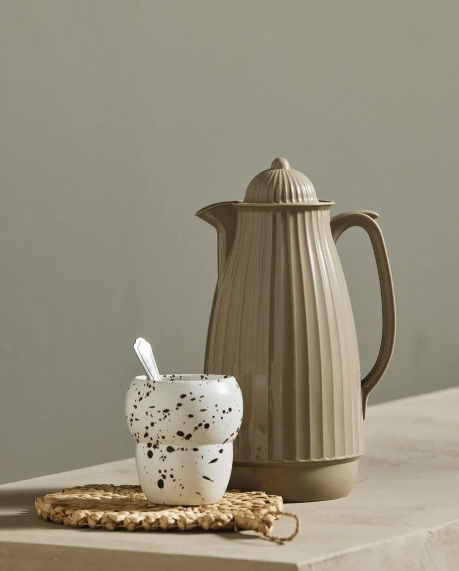 Nordal Kaffe & Te>CARVI Thermos Jug - beige