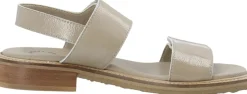 CASGRACE Velcro Sandal Patent-Cashott Clearance