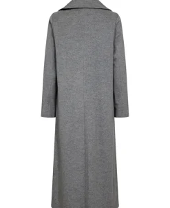 Dame Sand Cashmere>Cashmere Coat W - Clareta Long