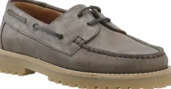 CASLENA Boat Shoe Pull Up Leather-Cashott Hot