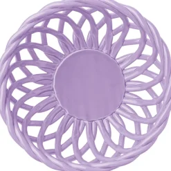 CERAMIC BASKET SICILIA LARGE LILAC-OCTAEVO Online