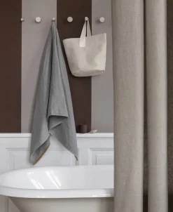 Chambray Shower Curtain - Sand-Ferm Living Outlet