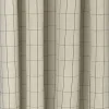 Outlet Chambray Shower Curtain - Grid Badeforhæng