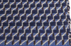 Channel Rug-60 x 200-Blue, white-Hay Clearance