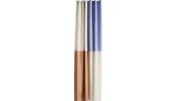 Hay Badeforhæng>Check Shower Curtain-Blue