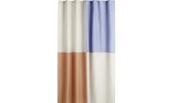Hay Badeforhæng>Check Shower Curtain-Blue