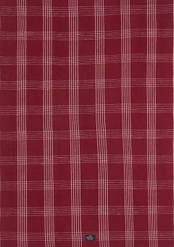 New Checked Linen/Cotton Kitchen Towel Tekstiler Til Køkkenet