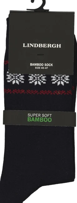 Discount Christmas bamboo sock Strømper