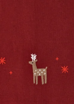 Juna Tekstiler Til Borddækning|Juletekstiler>Christmas Fable Dug 150x320 cm rød